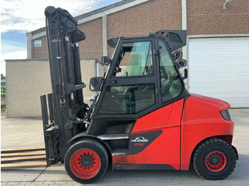 Villás targonca 2020 LINDE E80-01/900 FORKLIFT: 3 kép.
