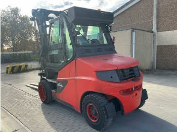 Villás targonca 2020 LINDE E80-01/900 FORKLIFT: 4 kép.