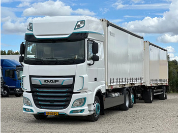 Ponyvás teherautó DAF XF 480