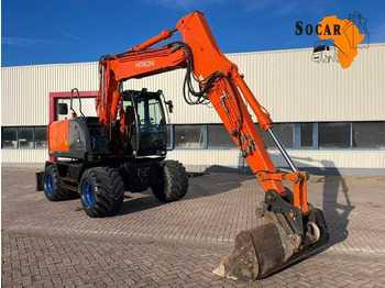 Gumikerekes kotró HITACHI ZX140W-3