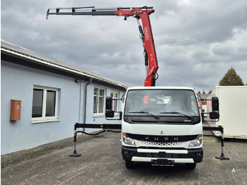 Új Platós kisteherautó FUSO FUSO 9C18 Canter Alu Pritsche 5.5m Kran 3x hydr.: 4 kép.