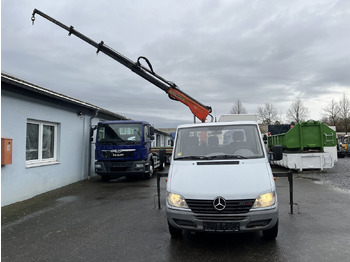 Platós kisteherautó MERCEDES-BENZ Sprinter 413 313 Pritsche Kran Palfinger PC2300: 3 kép.