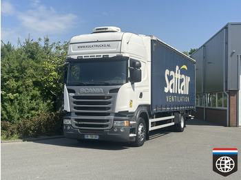 Ponyvás teherautó SCANIA R 410