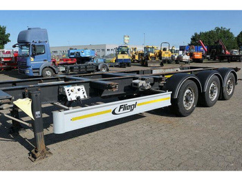 Félpótkocsi mélybölcsős Fliegl SDS 380 SDS01, 20/30 & 40 Fuß Container, BPW: 3 kép. Félpótkocsi mélybölcsős Fliegl SDS 380 SDS01, 20/30 & 40 Fuß Container, BPW: 3 kép.