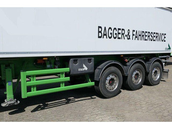 Félpótkocsi billenőplatós Stas S300CX, Alu, 46m³, Cramaro, SAF, Lenkachse!: 4 kép.