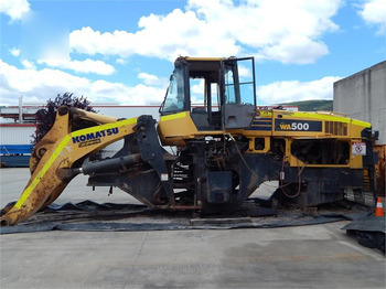 Gumikerekes homlokrakodó KOMATSU WA500-6