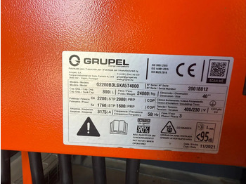 Új Áramfejlesztő Grupel Baudouin 2200 kVA Silent generatorset in 40 ft container Overstock New !: 3 kép.