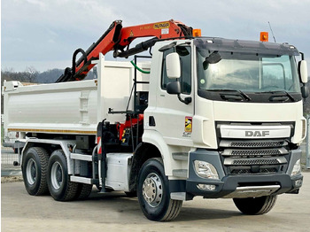 DAF CF 410 * Kipper 4,90 m + PK 16001 - K B * 6x4 lízing DAF CF 410 * Kipper 4,90 m + PK 16001 - K B * 6x4: 4 kép.