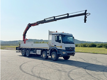 Darus autó Mercedes-Benz ACTROS 3240 * PK 23001 - EH C+ FUNK / 8x4 * TOP: 2 kép.