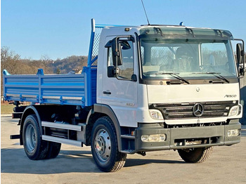Billenőplatós teherautó, Darus autó Mercedes-Benz ATEGO 1523 * KIPPER 4,30 m  * TOPZUSTAND: 3 kép.