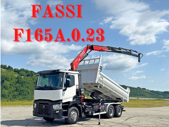 Billenőplatós teherautó RENAULT C 430