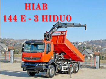 Billenőplatós teherautó RENAULT Kerax 430