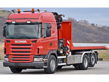Vontató Scania G 400 * Abschleppwagen 6,40m* KRAN + FUNK * TOP Scania G 400 * Abschleppwagen 6,40m* KRAN + FUNK * TOP: 3 kép.
