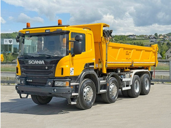 Billenőplatós teherautó SCANIA P 410