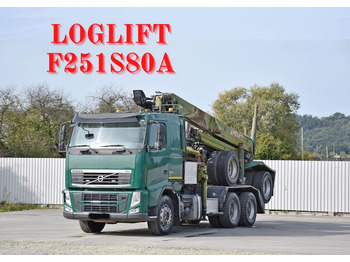 Rönkszállító teherautó VOLVO FH 500