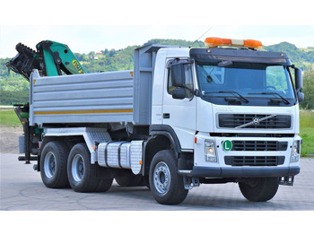 Billenőplatós teherautó, Darus autó Volvo FM 440 Kipper 4,80m + PK 17000D/6x4 * TOPZUSTAND Volvo FM 440 Kipper 4,80m + PK 17000D/6x4 * TOPZUSTAND: 3 kép.