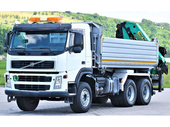 Billenőplatós teherautó, Darus autó Volvo FM 440 Kipper 4,80m + PK 17000D/6x4 * TOPZUSTAND Volvo FM 440 Kipper 4,80m + PK 17000D/6x4 * TOPZUSTAND: 4 kép.