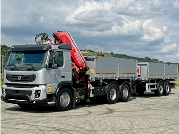 Darus autó Volvo FMX 420* FASSI F275.2.25 + FUNK + Anhänger / TOP: 5 kép.