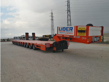 Új Félpótkocsi mélybölcsős a következők szállításához nehézgépek LIDER LIDER NEW 2025 MODEL Lowbed: 2 kép.