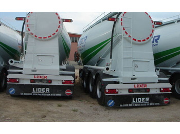 Új Tartályos félpótkocsi a következők szállításához cement LIDER NEW ciment remorque 2025 YEAR (MANUFACTURER COMPANY): 3 kép.