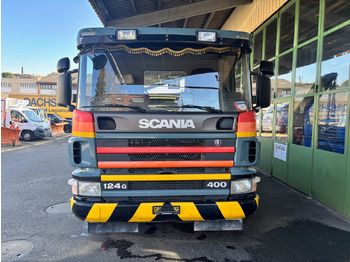 Konténerszállító SCANIA P124     6x2: 3 kép.