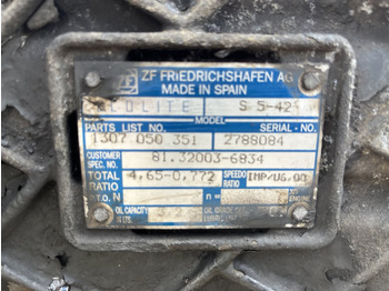Sebességváltó és alkatrészek - Teherautó S5-42,9S1310,FSO-8309A MAN: 5 kép.