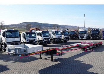 Emtech NACZEPA LAWETA / NISKOPODWOZIE / ROZCIĄGANA / DŁUGOŚĆ: 15,5 M / lízing Emtech NACZEPA LAWETA / NISKOPODWOZIE / ROZCIĄGANA / DŁUGOŚĆ: 15,5 M /: 2 kép.