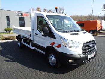 Billenőplatós kisteherautó Ford TRANSIT  WYWROTKA TEMPOMAT LEDY BLIŹNIACZE KOŁA KLIMATYZACJA  17: 4 kép.