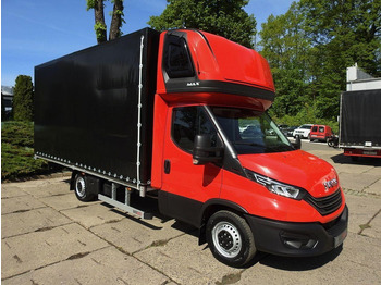 Új Ponyvás kisteherautó Iveco DAILY NOWY 35S18 CONNECT PLANDEKA 10 PALET WEBASTO KLIMATYZACJA: 4 kép. Új Ponyvás kisteherautó Iveco DAILY NOWY 35S18 CONNECT PLANDEKA 10 PALET WEBASTO KLIMATYZACJA: 4 kép.
