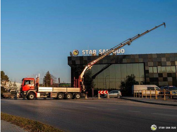 Platós teherautó MAN TGS 35.400