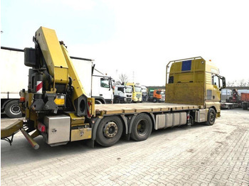 Platós teherautó, Darus autó MAN TGX 26.500 6x2 Crane Palfinger PK 53002-SHC: 3 kép.