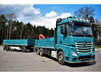 Platós teherautó MERCEDES-BENZ Actros 2545