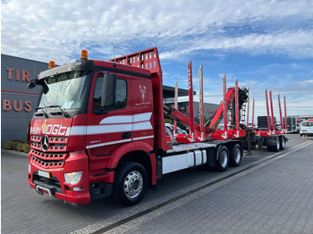 Rönkszállító teherautó MERCEDES-BENZ Arocs 2645