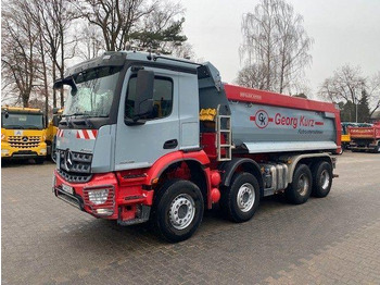 Billenőplatós teherautó Mercedes-Benz AROCS 3246 8X4 Eur 6 , KIPPER MEILLER MULDA: 3 kép.