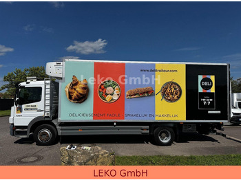Hűtős teherautó Mercedes-Benz Atego 1222: 4 kép. Hűtős teherautó Mercedes-Benz Atego 1222: 4 kép.