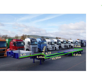 Nooteboom NISKOPODWOZIE / ROZCIĄGANA / 4 OSIOWA / OSIE SKRĘTNE / SAF lízing Nooteboom NISKOPODWOZIE / ROZCIĄGANA / 4 OSIOWA / OSIE SKRĘTNE / SAF: 2 kép.