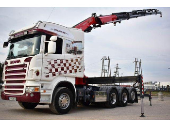 Nyergesvontató Scania R 480 8x4 FASSI 455 EURO 5 KRAN CRAN: 2 kép.