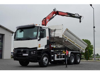 Billenőplatós teherautó RENAULT C 380