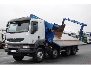 Billenőplatós teherautó Renault KERAX 430 / 8x4 / WYWROTKA / HYDROBURTA / HYDROKLAPA / BORDMATIC: 5 kép. Billenőplatós teherautó Renault KERAX 430 / 8x4 / WYWROTKA / HYDROBURTA / HYDROKLAPA / BORDMATIC: 5 kép.