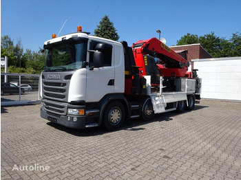Platós teherautó SCANIA G 410