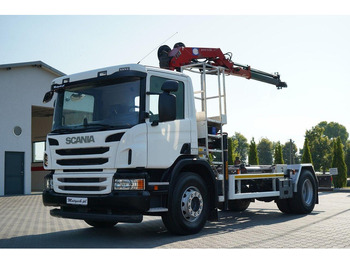 Cserefelépítményes teherautó SCANIA P 280