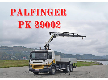 Platós teherautó SCANIA P 420