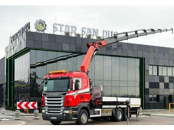 Platós teherautó SCANIA R 500