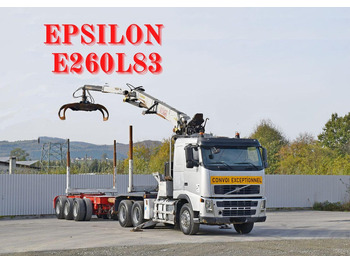 Rönkszállító teherautó VOLVO FH 520
