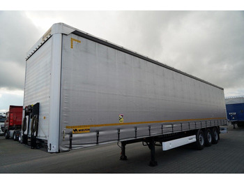 Ponyvás félpótkocsi Wielton FIRANKA / STANDARD / OŚ PODNOSZONA / PLANDEKA ZBROJONA: 4 kép.