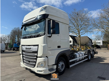 Cserefelépítményes teherautó DAF XF 480