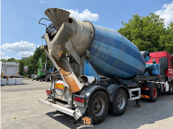Betonkeverő félpótkocsi