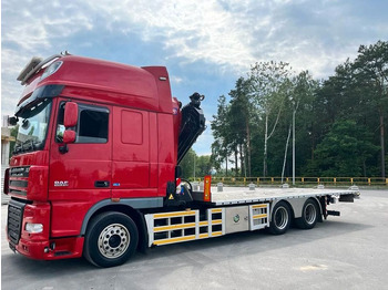 Új Darus autó DAF XF 105 6x2 HMF 4020 EURO 5 KRAN CRANE .: 3 kép.