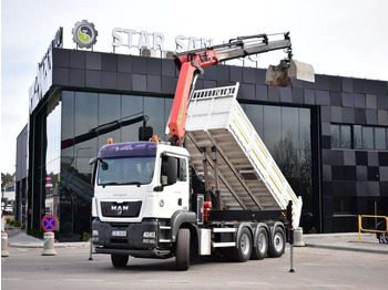 Billenőplatós teherautó MAN TGS 35.400