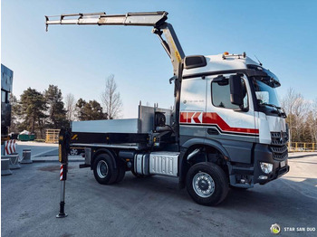Darus autó Mercedes-Benz  AROCS 1851 PALFINGER PK 20002 Crane Kran: 3 kép.
